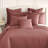 Southshore Fine Linens Vilano Quilted Sham Covers, Double-Brushed Microfiber Square-Stitched Pillow Shams with Piped Edges, Set of 2, 20" x 26" , Marsala-1412896912-1353058871