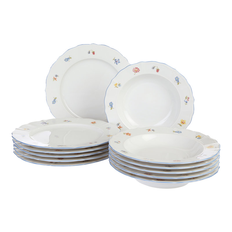 Sonate 12 Piece Dinnerware Set, Service for 6