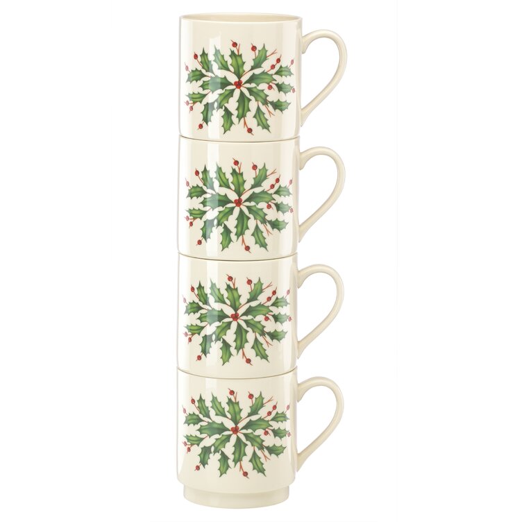 Lenox Holiday Stackable Mugs (Set of 4)