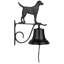 Large Bell w/ Black Lab-420554935