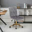 Chaise de bureau ergonomique en velours-1853611477