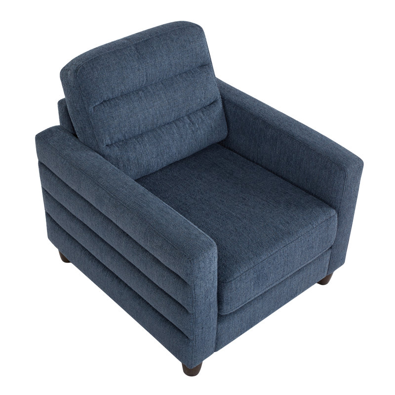 Fauteuil Willow, Bleu
