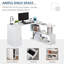Bureau d'ordinateur rotatif Homcom