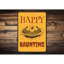Panneau en aluminium «Happy Haunting»-140850537