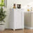 White Hidden Trash Can Cabinet With Ozone Deodorizer