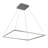 Atria Integrated LED Linear Pendant Height Adjustable ETL Certified Square Chandelier Lighting-663484629-663484631