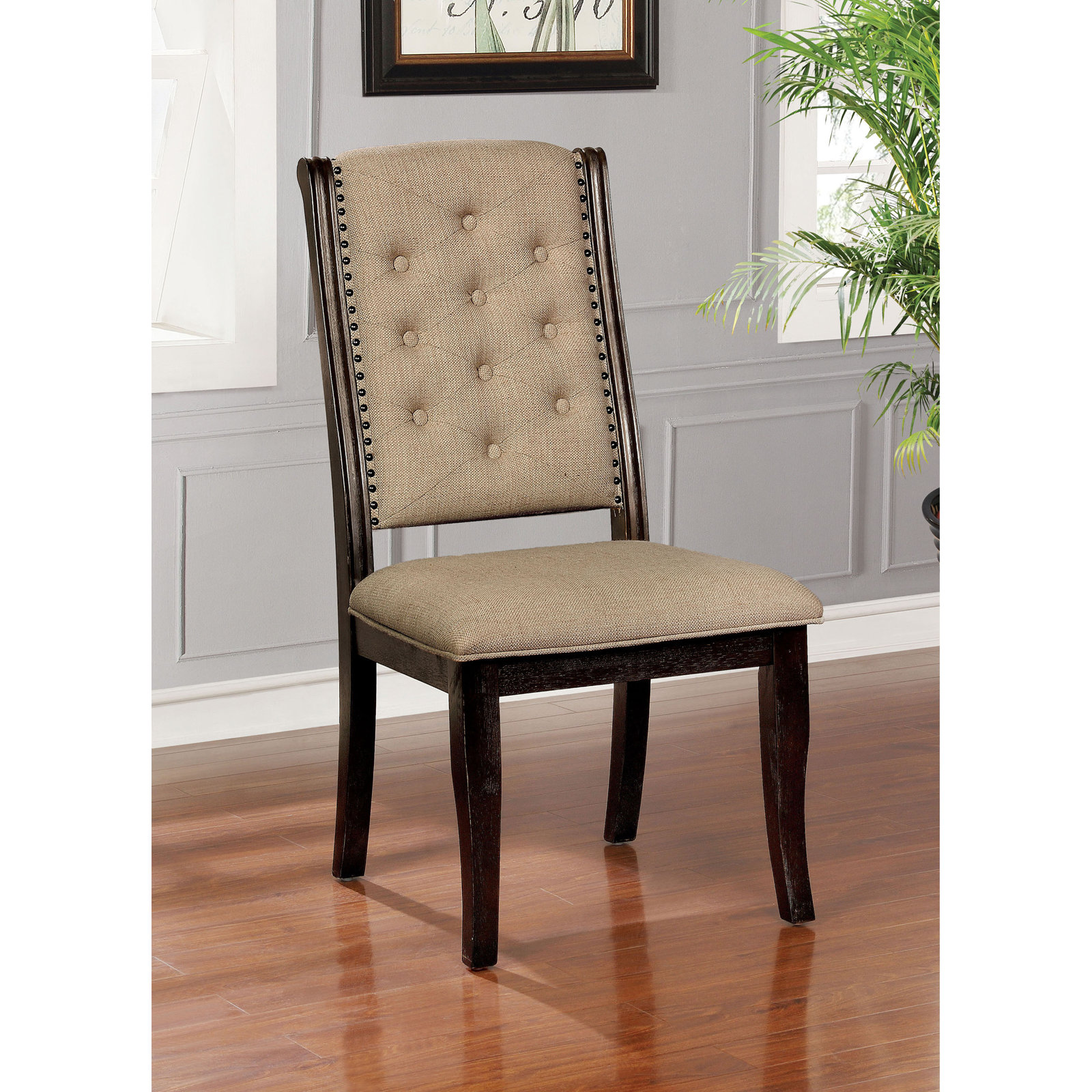 Chianti 7 - Piece Dining Set, Dark Brown