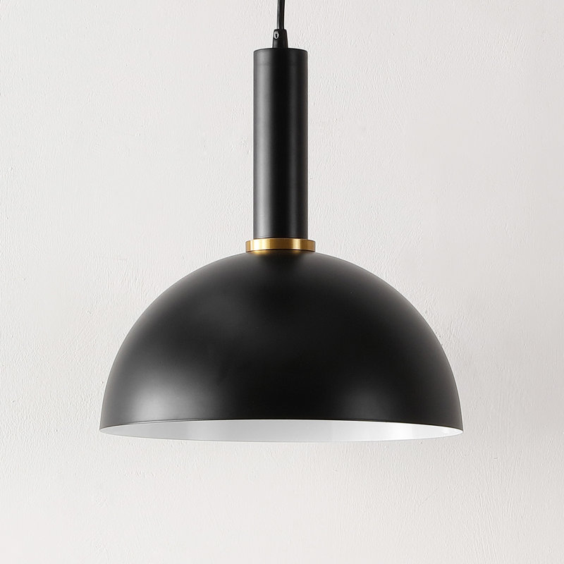 Luminaire suspendu noir 1 lumière Daisymarie