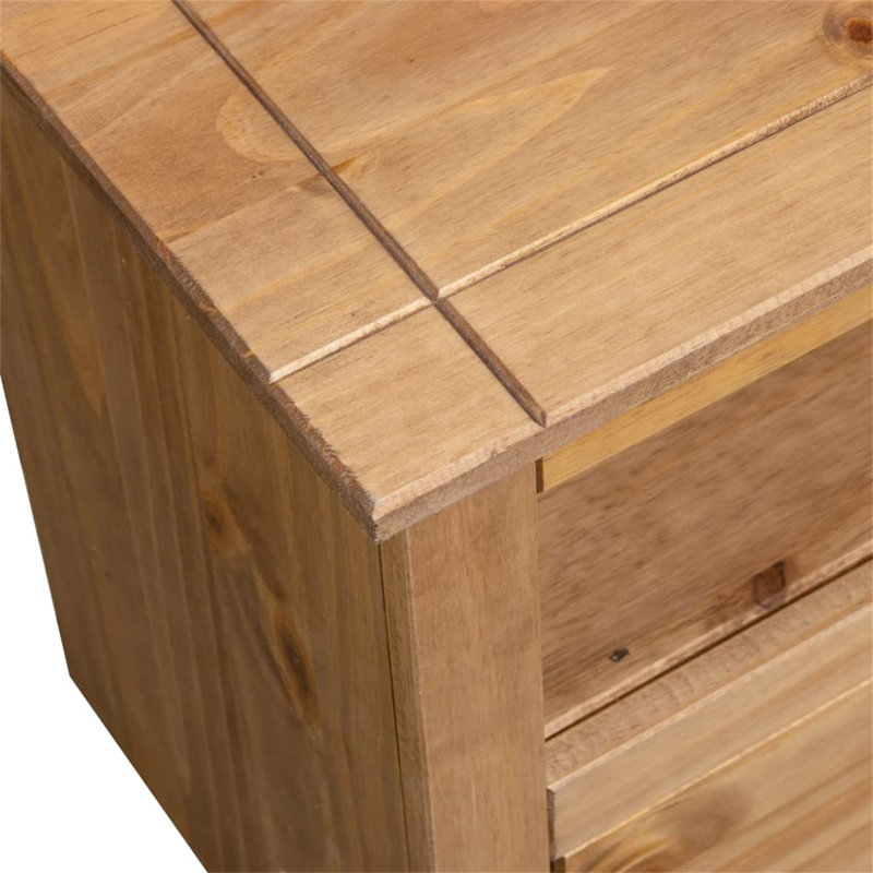 Cervantez Unfinished TV Stand for TVs up to 32", Brown