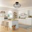Akman Crystal Flush Mount