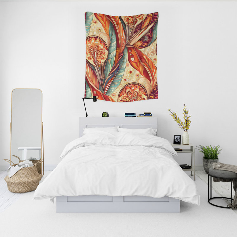 Tapisserie murale, H 60 po x l 51 po