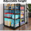 Mini armoire de réfrigérateur, tablettes de réfrigérateur avec prise de courant-1504218588