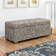 Angelick Polyester Blend Upholstered Storage Bench