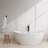 Dorrit 60" x 32" Freestanding Soaking Acrylic Bathtub with Faucet-127848346-127848347