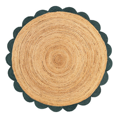 Cosner Hand Braided Area Rug