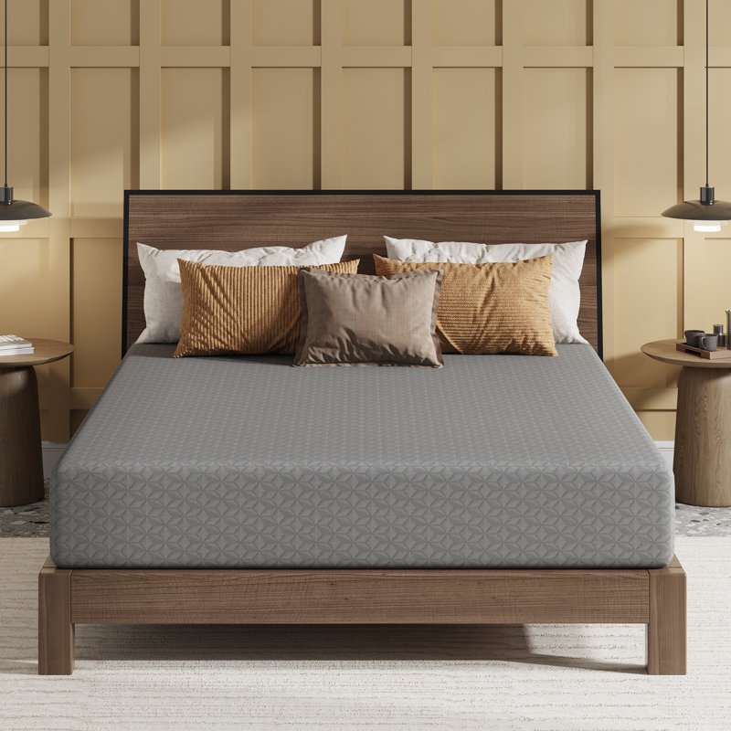 Matelas en mousse viscoélastique gélifiée 10 po - Garantie de 10 ans, CertiPUR-US, certifié OEKO-TEX, Lit double, 10"