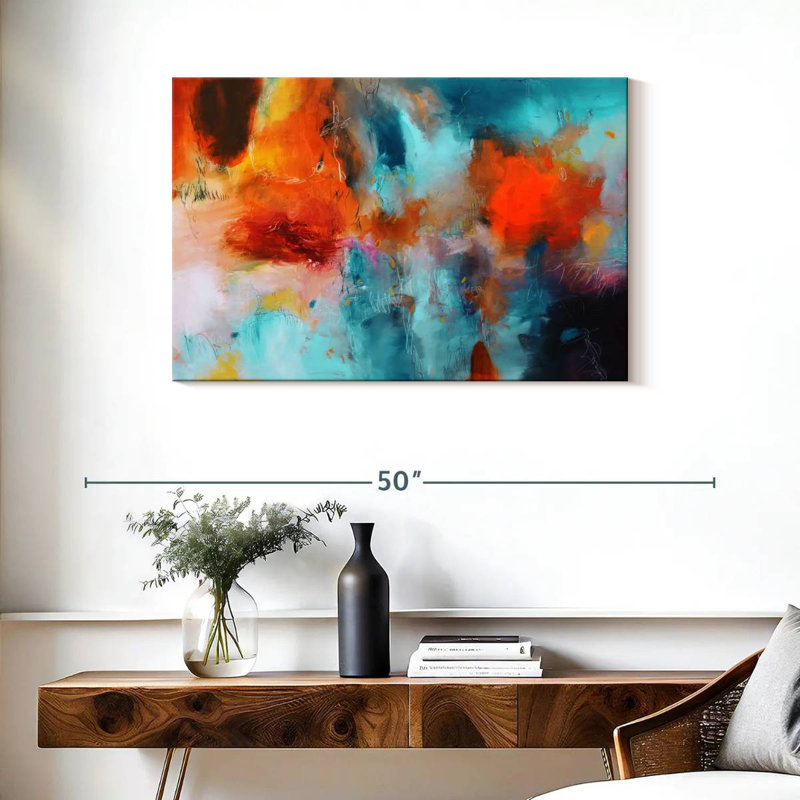 Avery coloré abstrait X