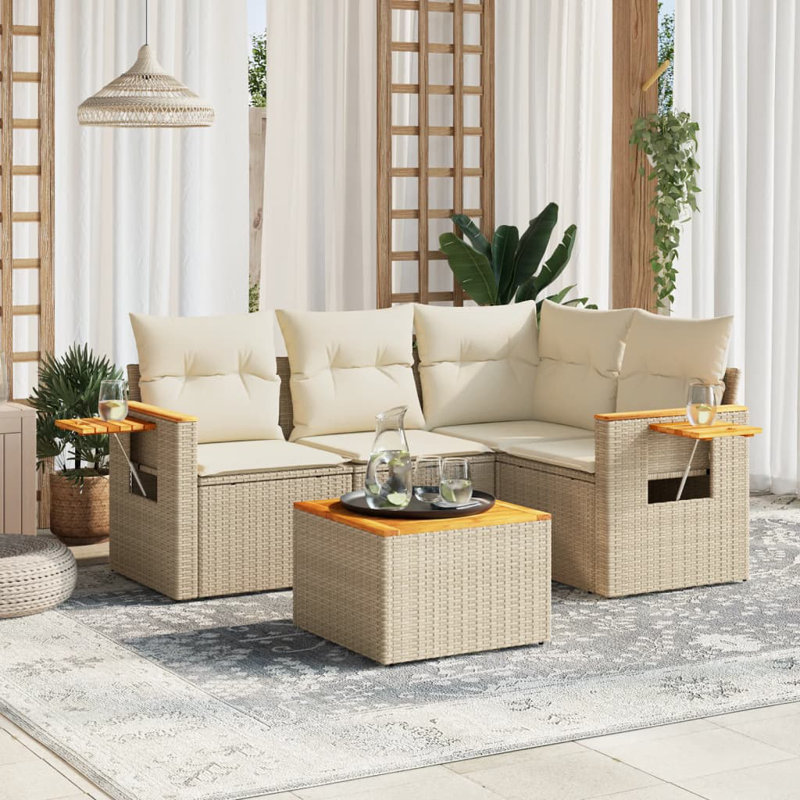 Ensemble de canapé de jardin Vidaxl