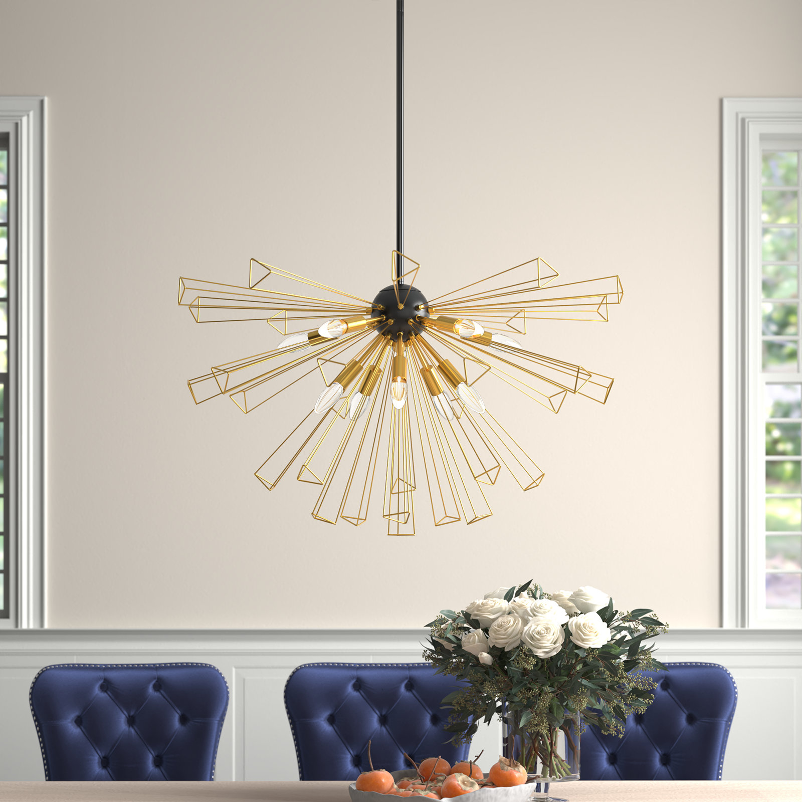 Willa Arlo™ Interiors Somers 10 - Light Dimmable Modern Sputnik ...