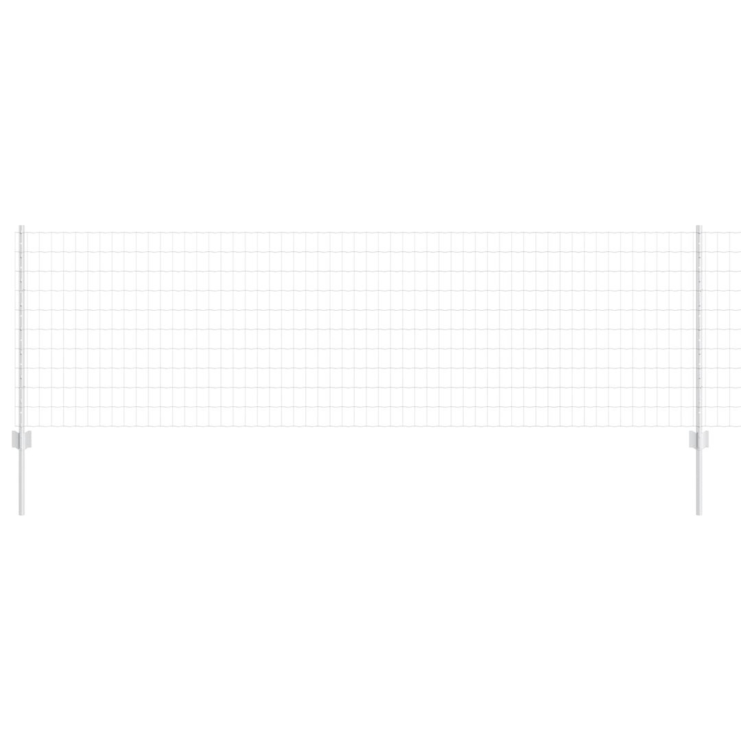 Vidaxl Fence With Posts Steel