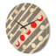Horloge murale géométrique-63893388