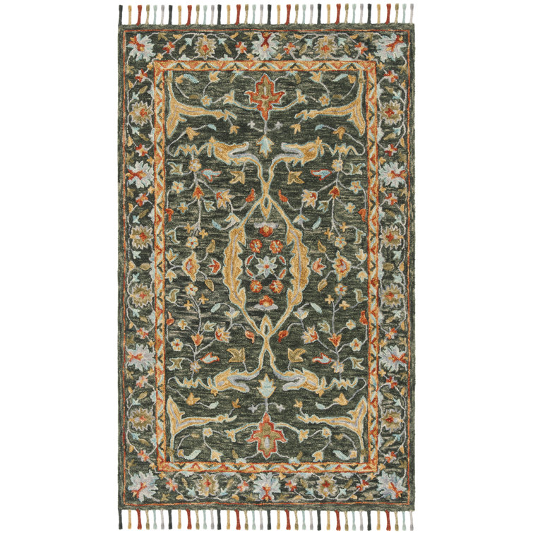 Vahakn Hand Tufted Wool Oriental Rug