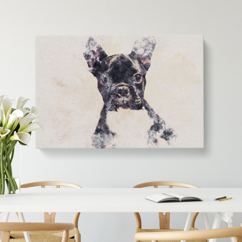 French Bulldog Vol.1 - Wrapped Canvas, 60cm H x 91cm W x 3cm D