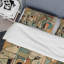 Ensemble de housse de couette en microfibre / polyester Golden Mid Century-953296218