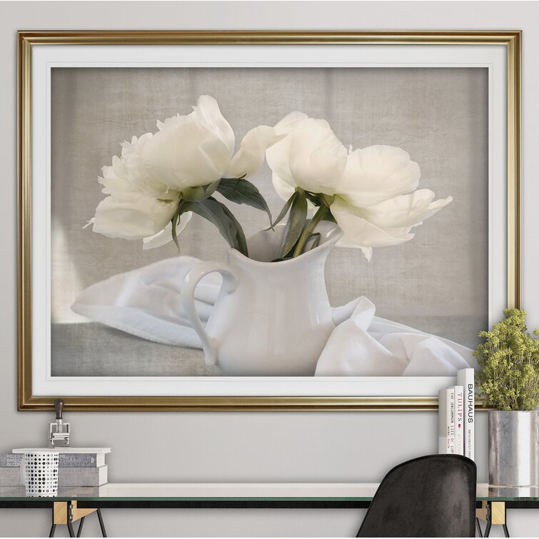 Farmhouse Blooms - Picture Frame Print