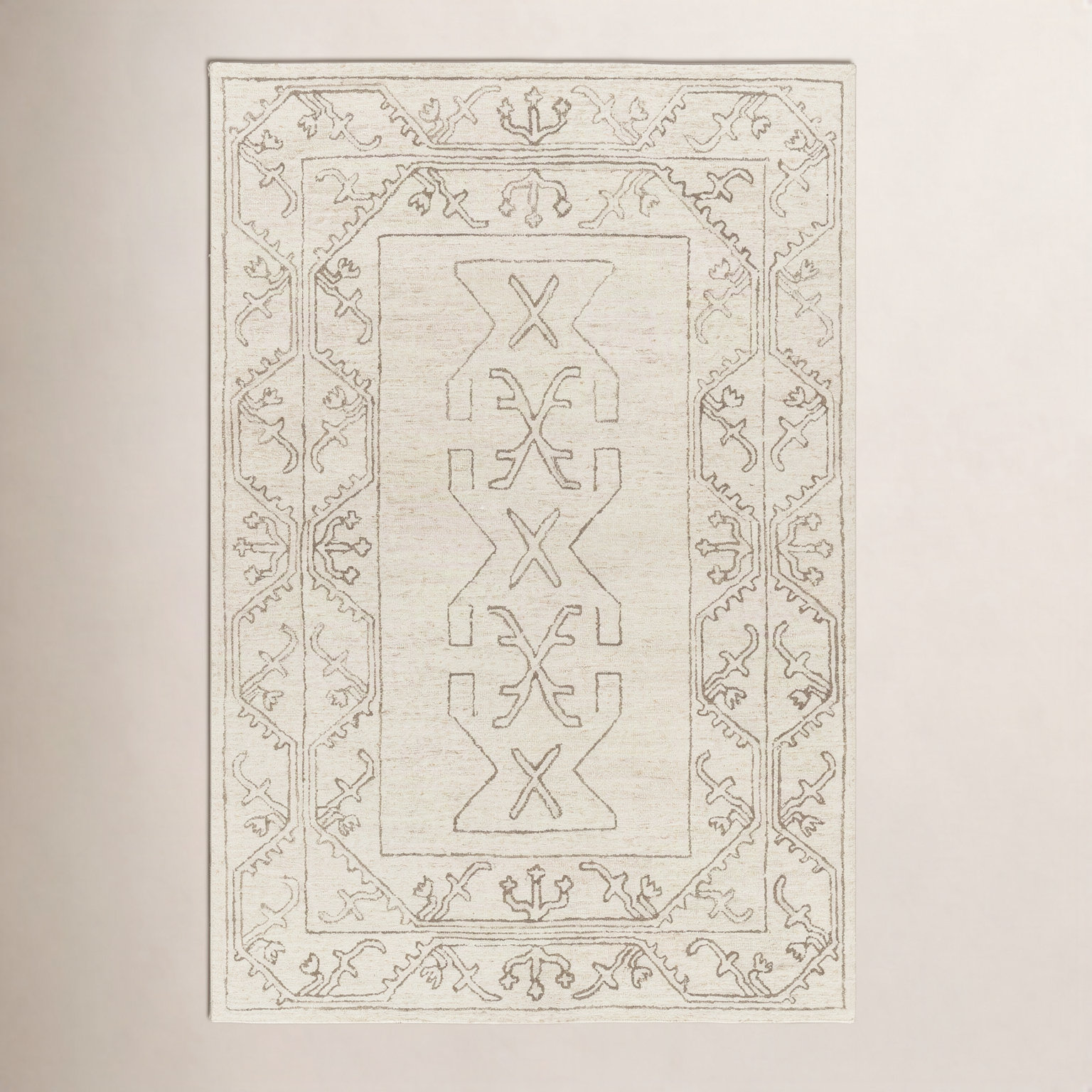 Milada Hand-Tufted Oriental Rug, Rectangle 2' x 3'