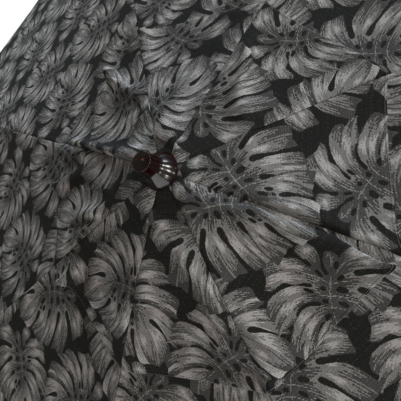 Parasol de marché 9 pi Bosley, Palmier graphite - Pacifica Premium