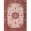 Volodia Oriental Area Rug in Red