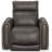 Ayoka 40" Wide Power Recliner with Power Adjustable Headrest-1358440433