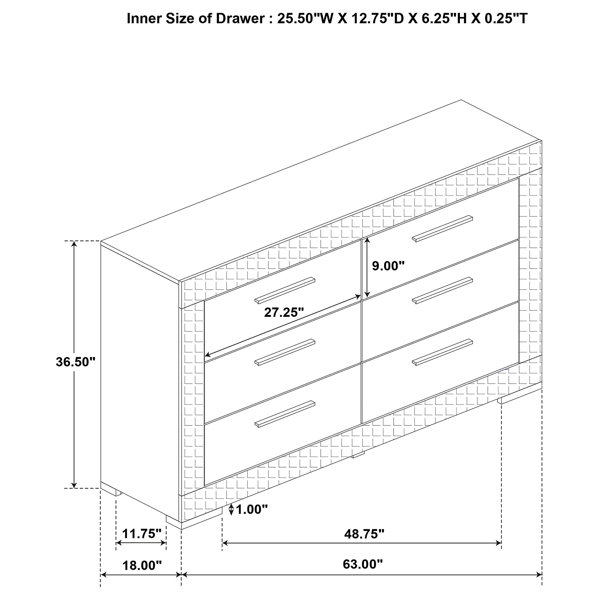 Dimensions du produit