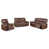 3 Pieces: Sofa, Chair, Loveseat est en rupture de stock