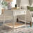 Ayleena Solid Wood End Table with Drawer and Woven Cane Storage Shelf-1416871335