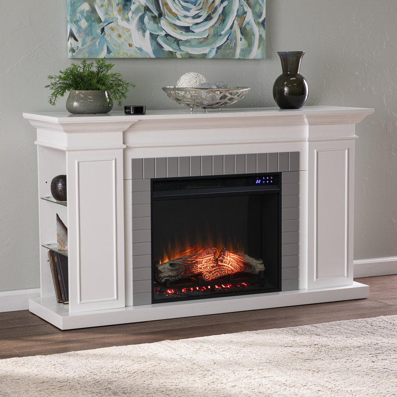 54.75'' W Electric Fireplace with 5100 BTU