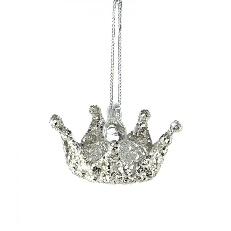 Ornement couronne, Argent argent