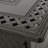 Ernesto Square Aluminum Propane Fire Pit Table
