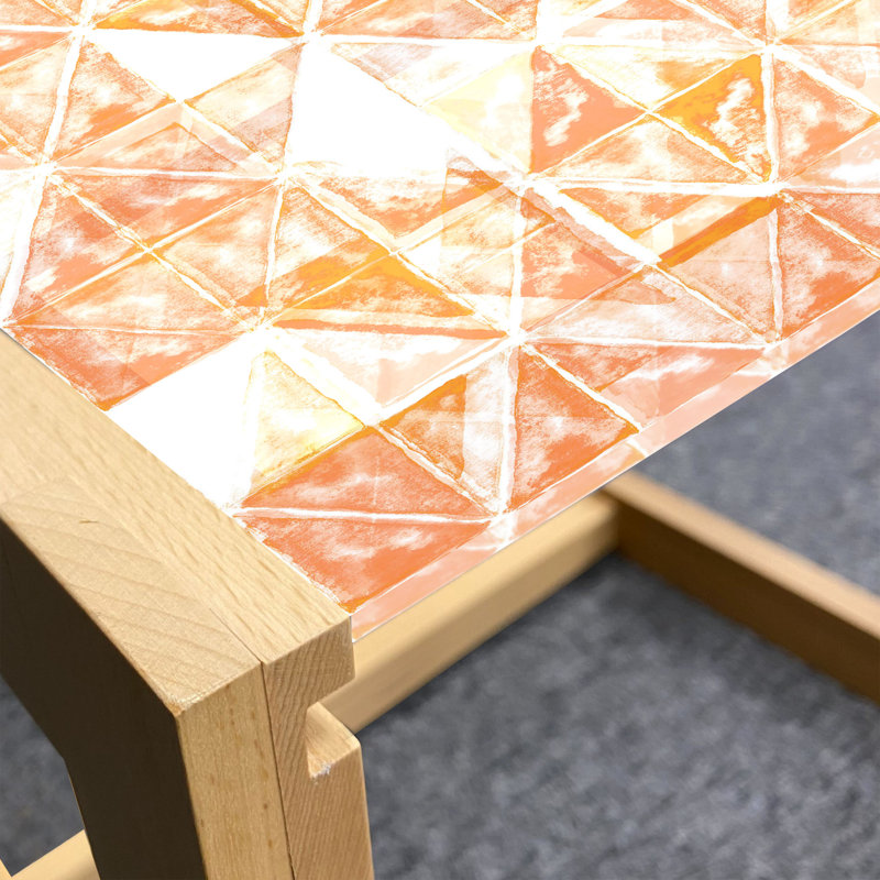 Jacub Sled Coffee Table, 62cm H x 74cm W x 40cm D