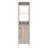 With Four Shelves, Single Door Cabinet-1779179345