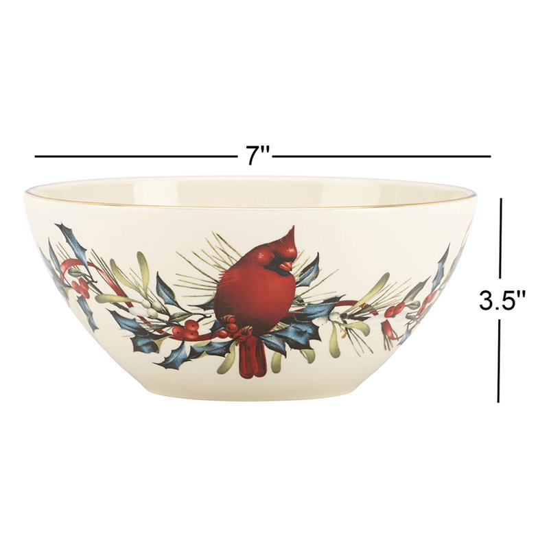 Lenox Winter Greeting 32 oz. Salad Bowl