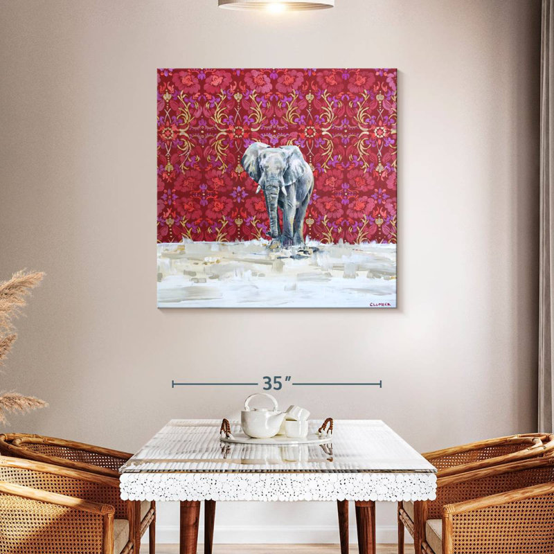 Crowle Elephant Elegance, 39" H x 39" W