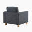Fauteuil rembourré en tissu Harmonia-1224191834