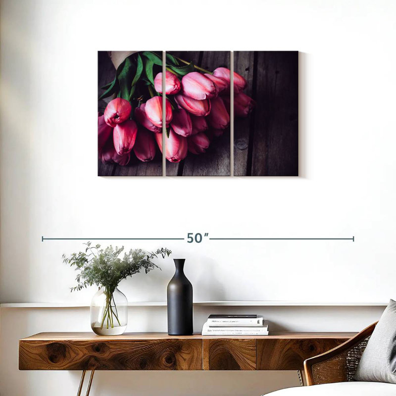 Tulipes roses Harnek, H 20 po x l 33 po