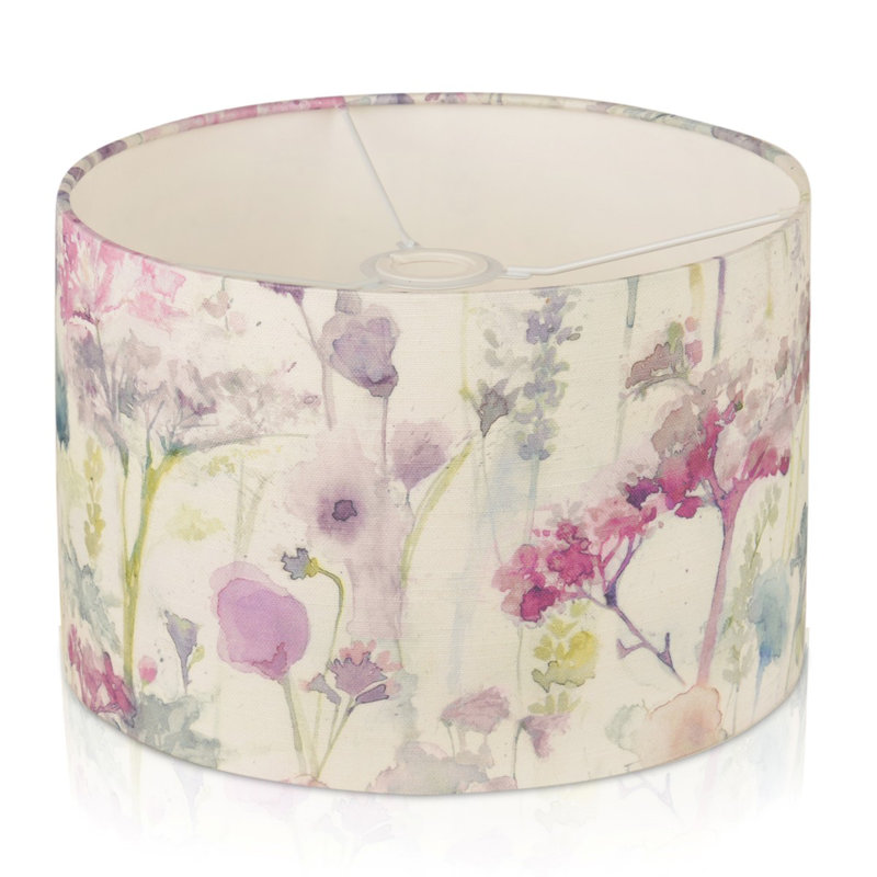 Dellbrook Cotton Drum Pendant Shade ( Screw On ), 25cm H x 40cm W x 40cm D