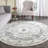 Farnborough Oriental Ivory/Gray Area Rug-50181382