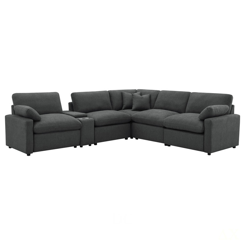 6-piece Modular Power Reclining Sectional