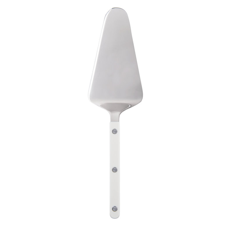 Bistrot Solid Cake Server, White