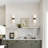 2-Light Glass Wall Sconce-895217441
